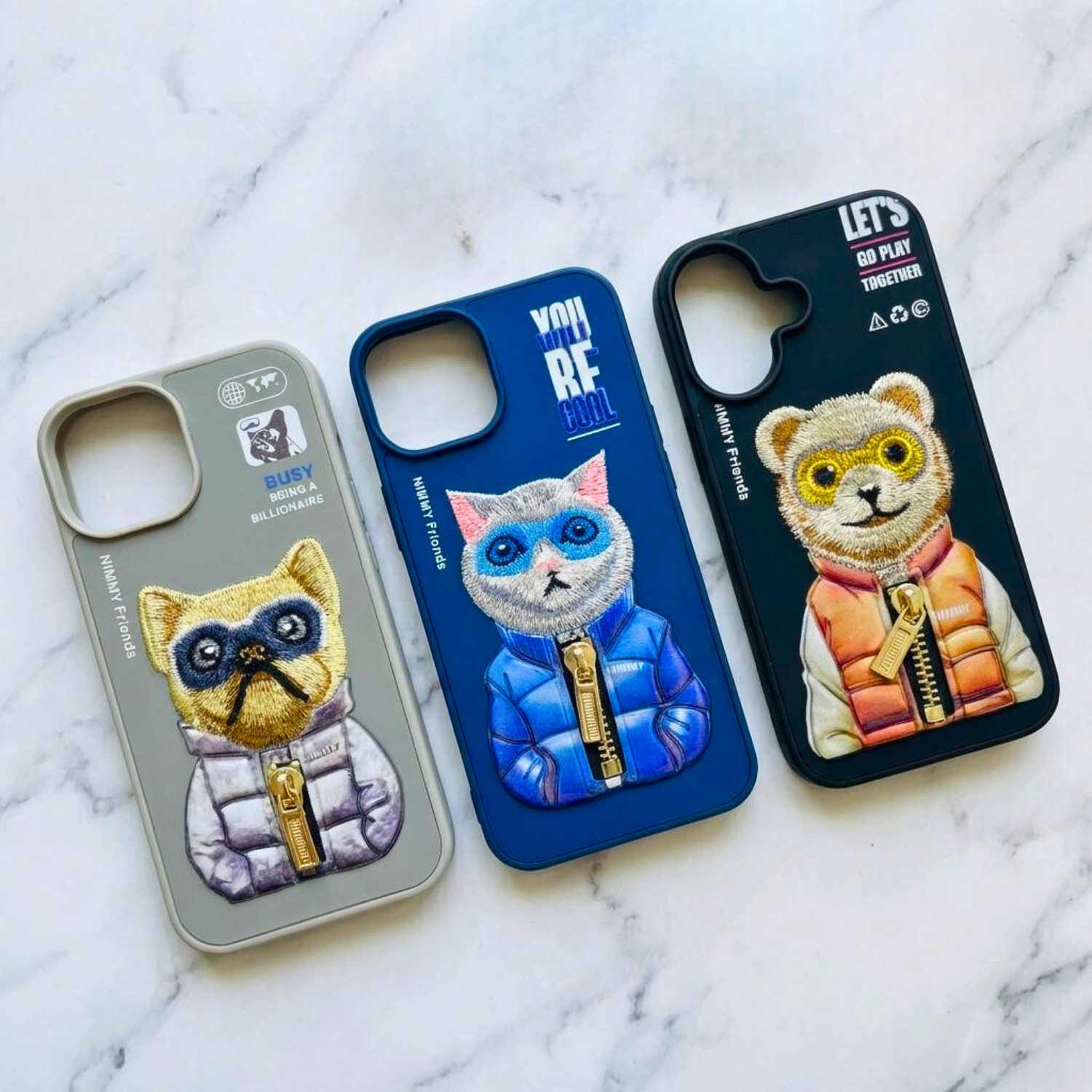 Luxury Designer Jacket iPhone Cases 🐾✨