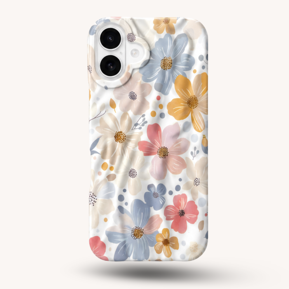 iPhone 16 Spring Pattern Protective Case – Floral