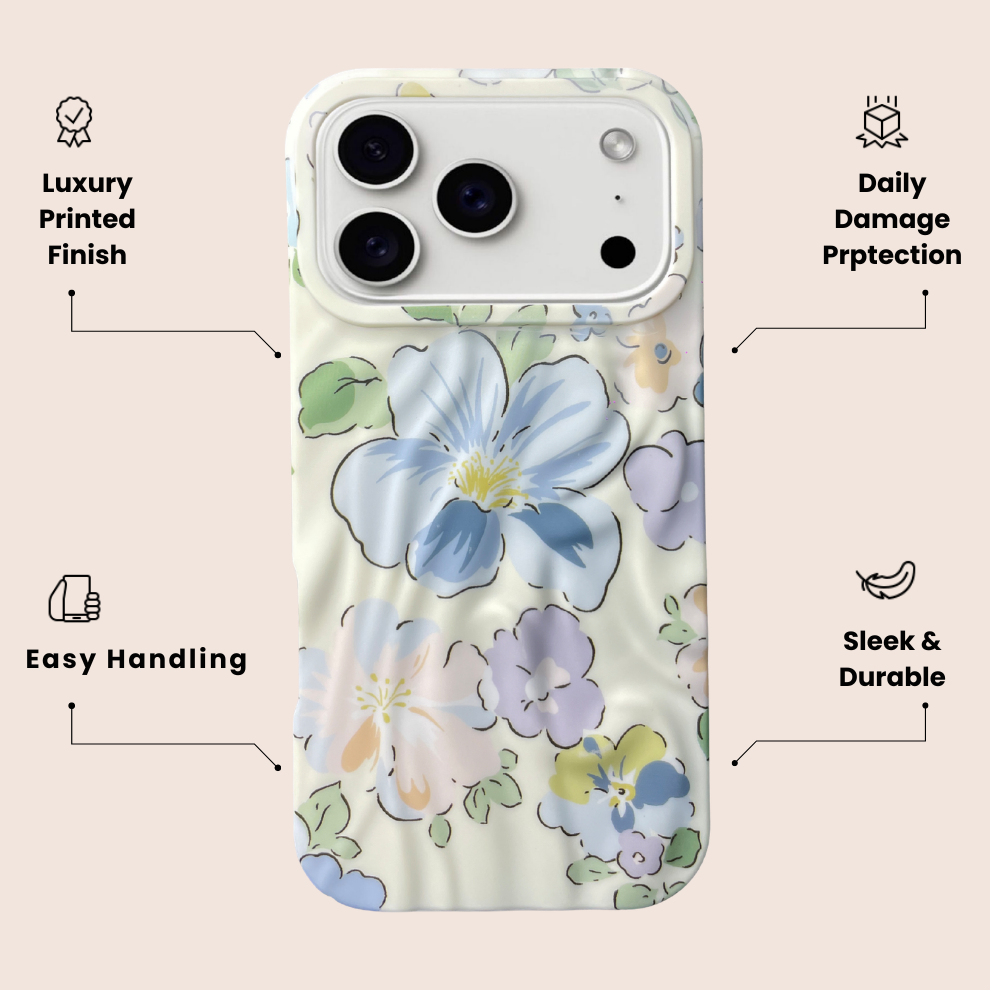 iPhone 17 Pro Blossom Pattern Protective Case – Floral