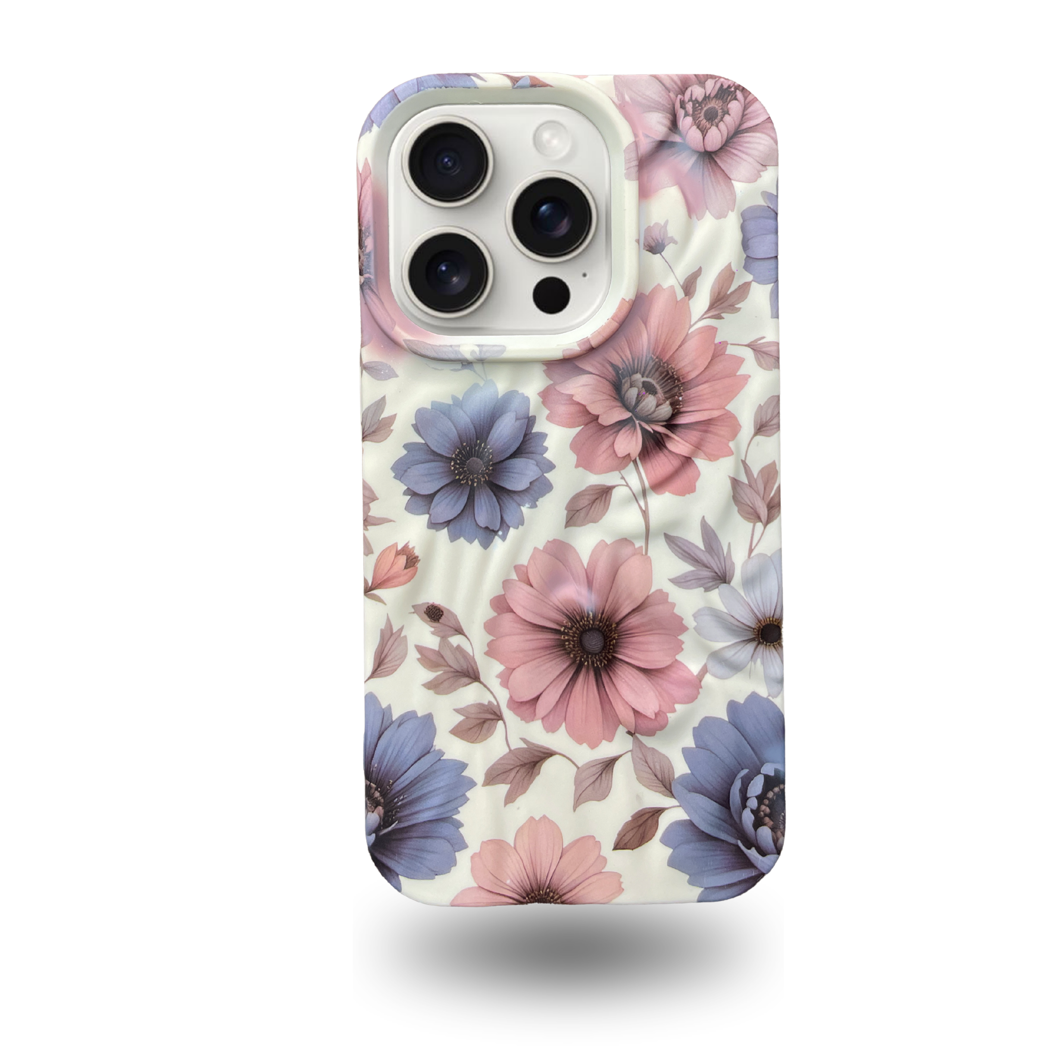iPhone 15 Pro Bloom Pattern Protective Case – Floral