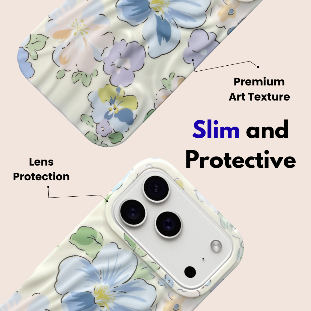 iPhone 17 Pro Blossom Pattern Protective Case – Floral