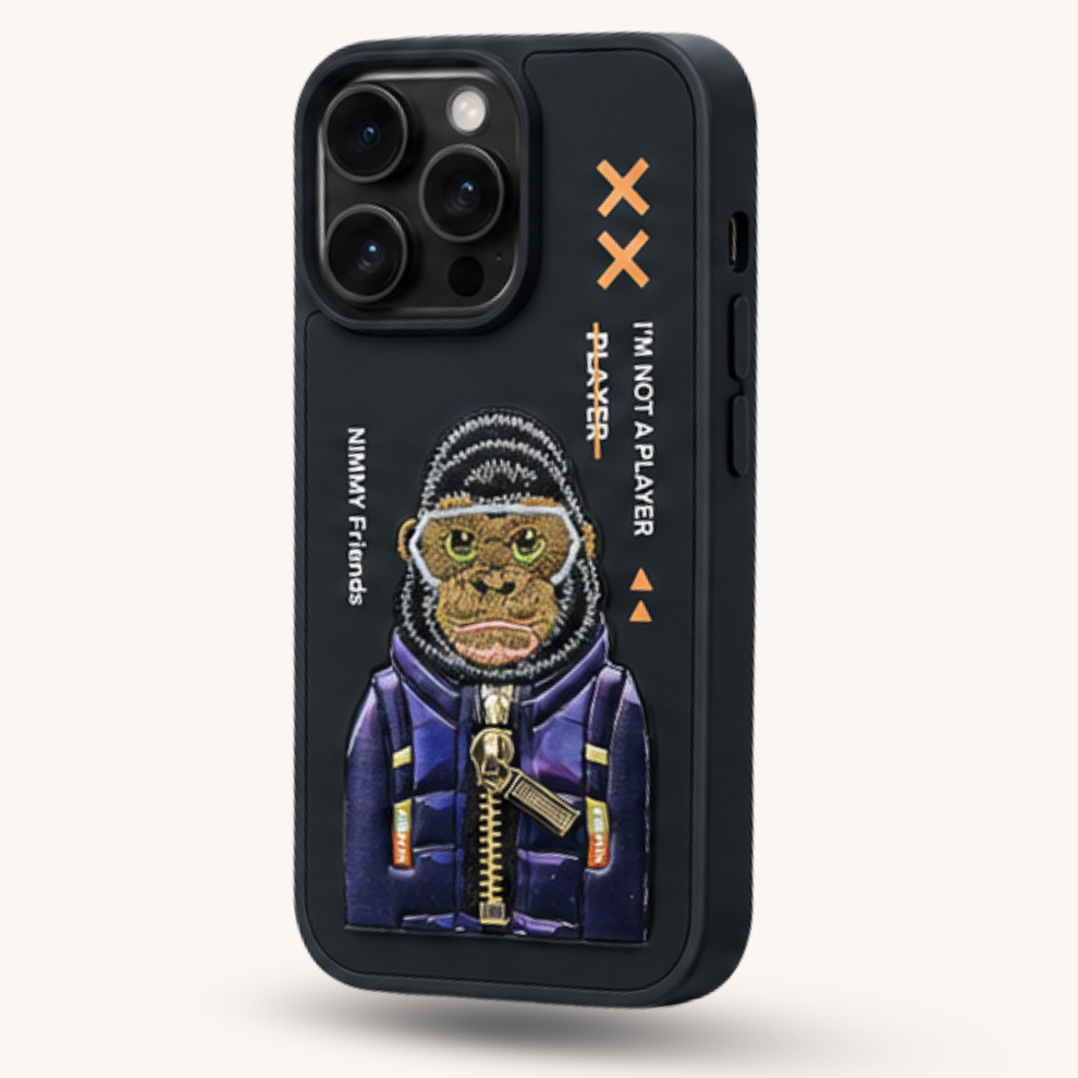 iPhone 16 Pro Max 3D Gorilla Case – Black