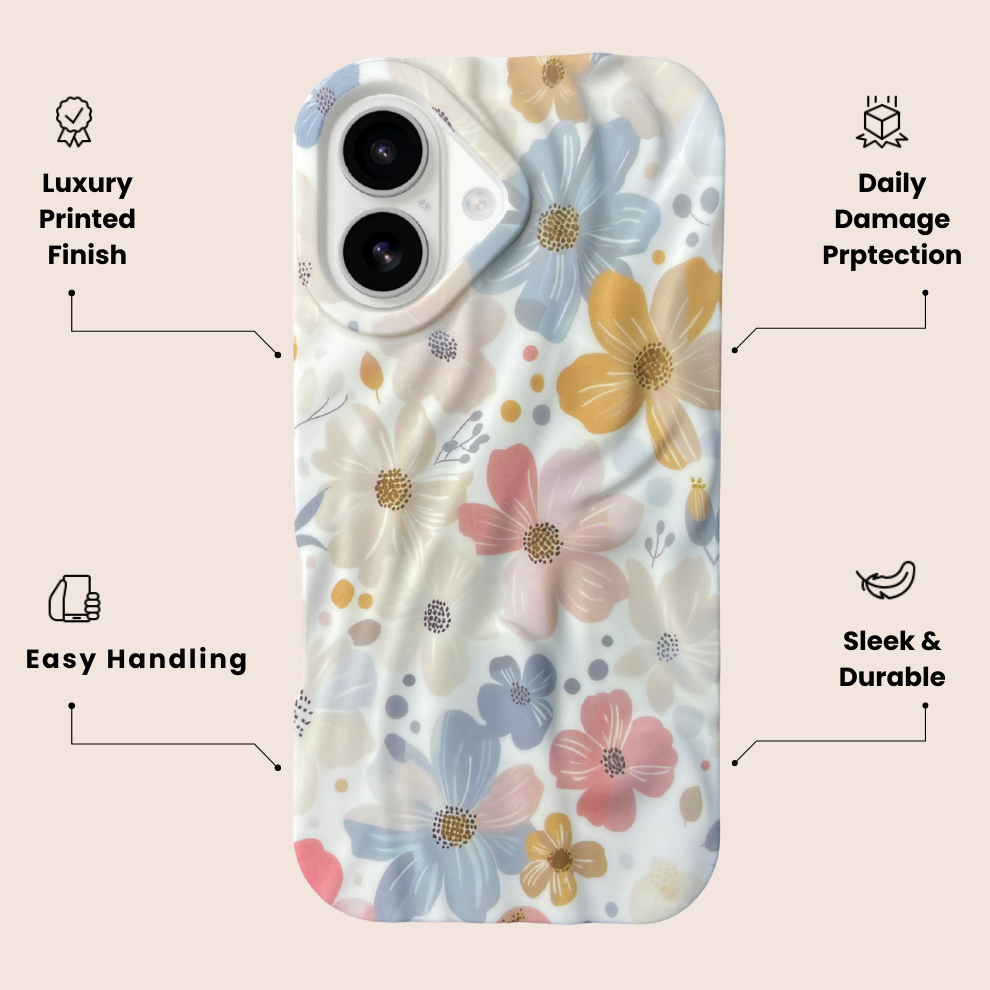 iPhone 17 Spring Pattern Protective Case – Floral