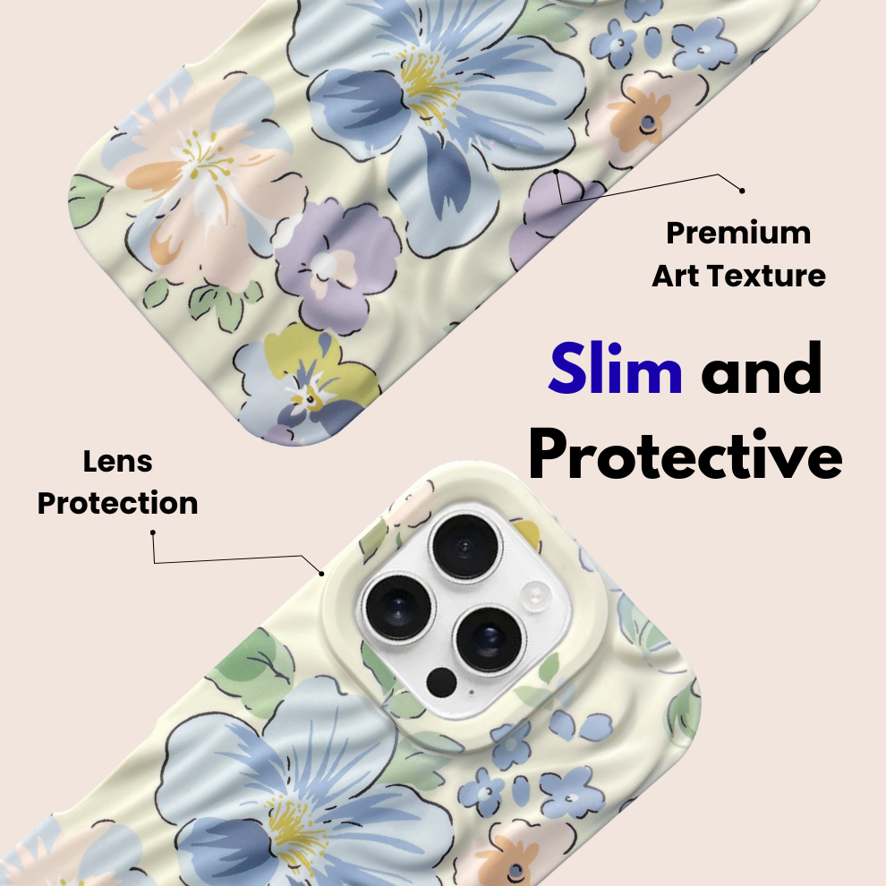 iPhone 16 Pro Blossom Pattern Protective Case – Floral