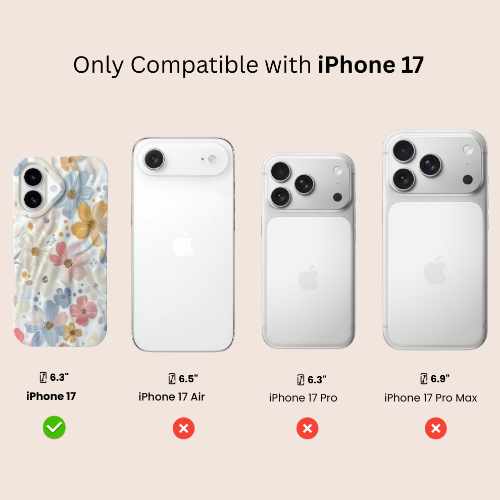 iPhone 17 Spring Pattern Protective Case – Floral