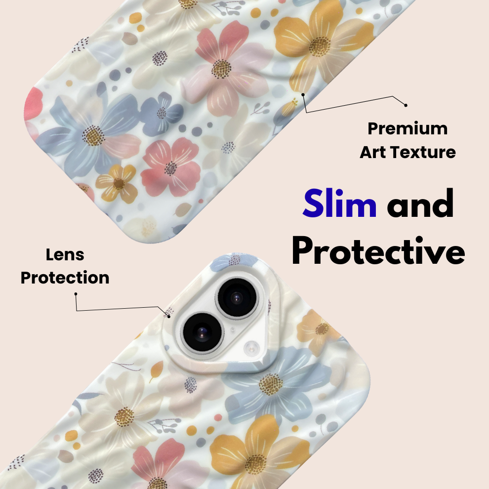 iPhone 17 Spring Pattern Protective Case – Floral
