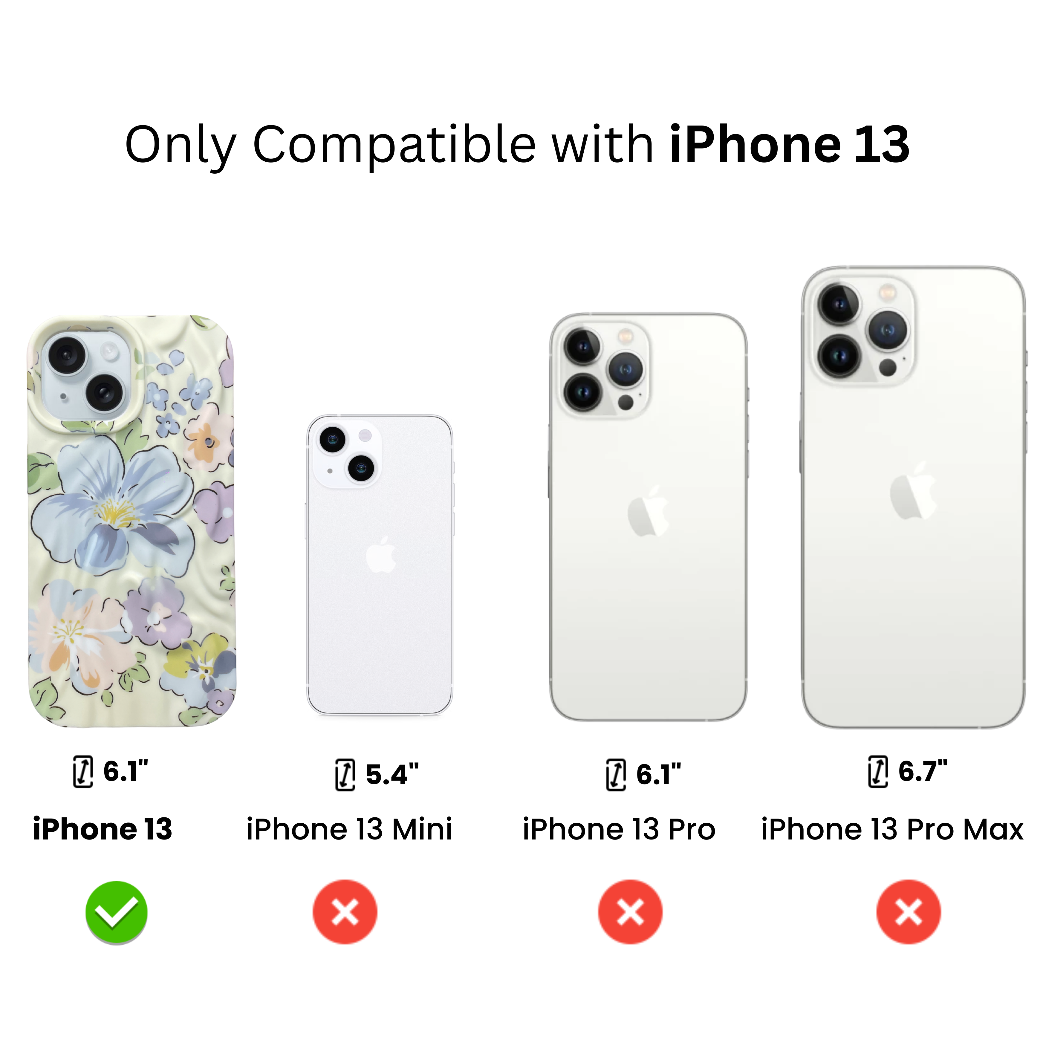iPhone 14 Blossom Pattern Protective Case – Floral